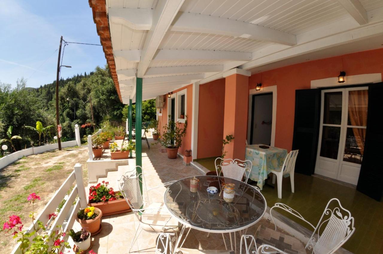 Eftyxia Apartments Paleokastritsa Exterior foto